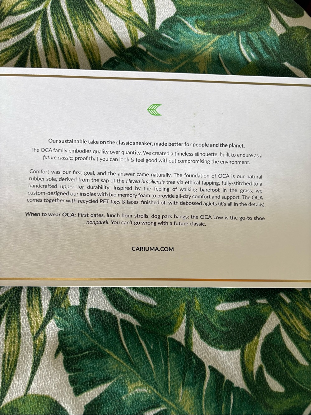 Cariuma The OCA Off-white Sneakers NWT - Picture 7 of 9